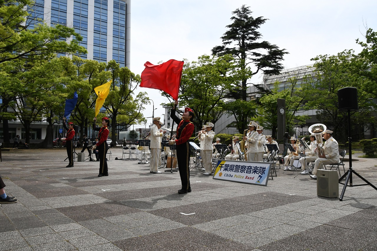 千葉県警察音楽隊 第5回 リクルーターコンサート in IKSPIARI